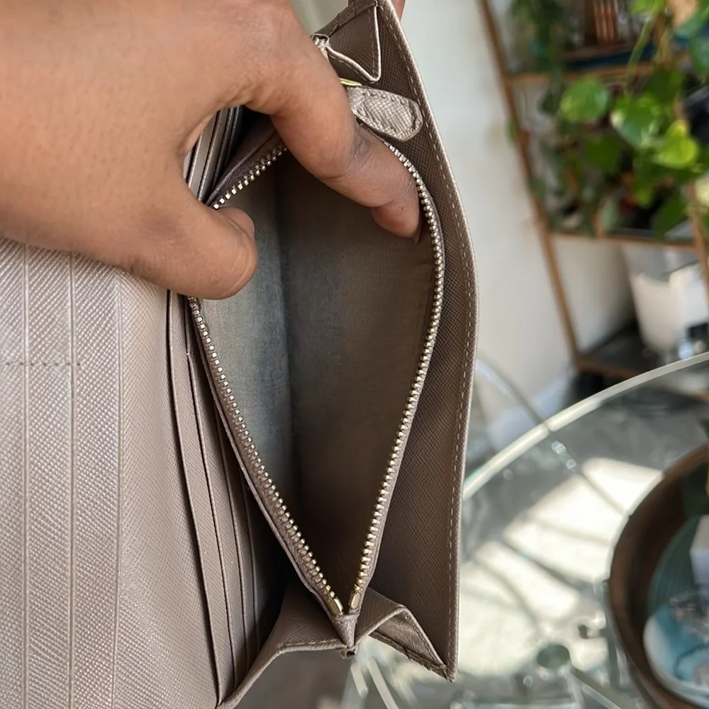 Authentic Prada wallet